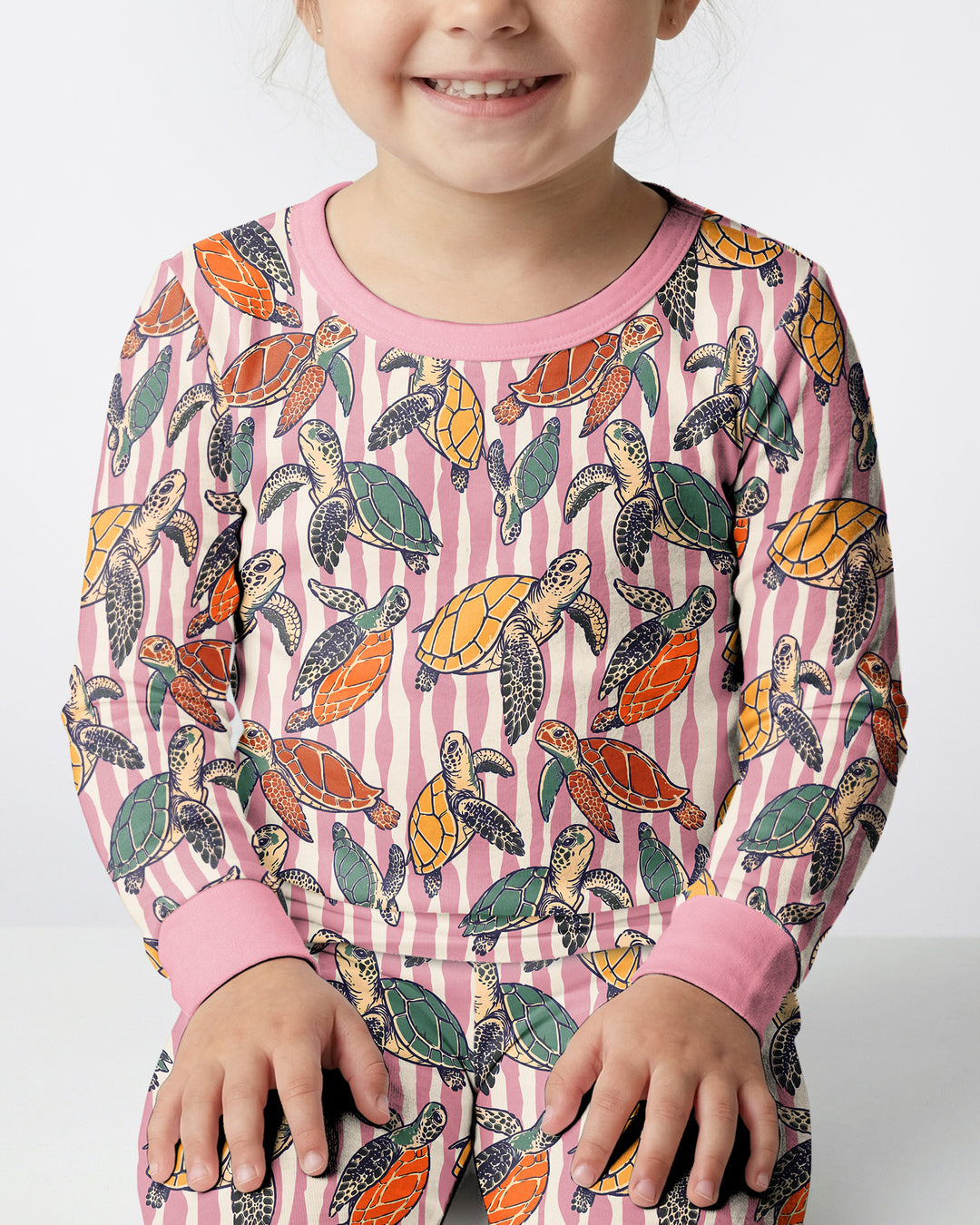 Conjunto de pijama de dos piezas de bambú de manga larga