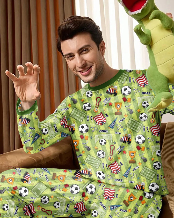 plantilla Conjunto de Pijama de Bambú para Hombre