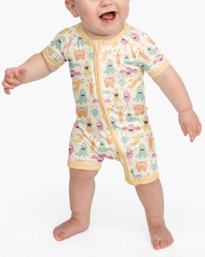 Monster Boo Bash Bamboo Shorty Zippy