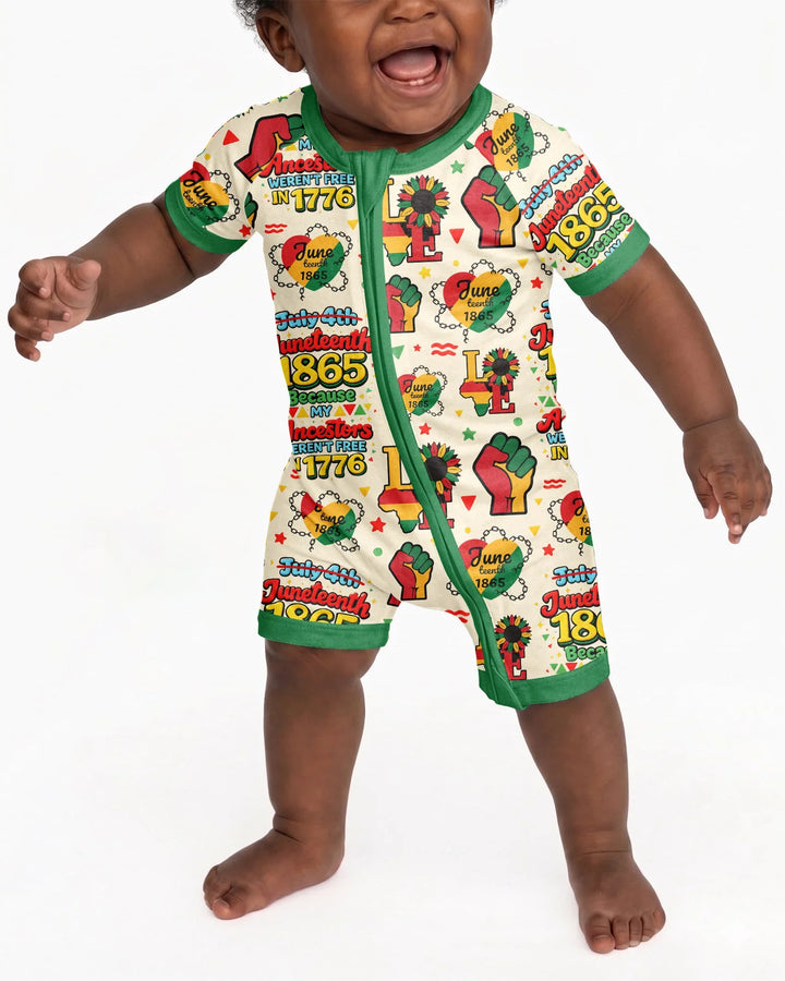 Juneteenth 1865 Because My Ancestors Weren't Free In 1776 Bamboo Shorty Zippy
