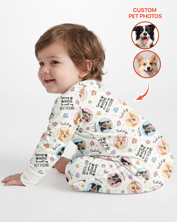 Custom Pet Photo My First Best Friend Bamboo Convertible Zippy