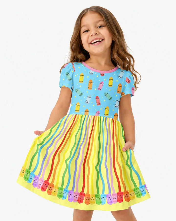Plantilla Vestido de Bambú Twirl