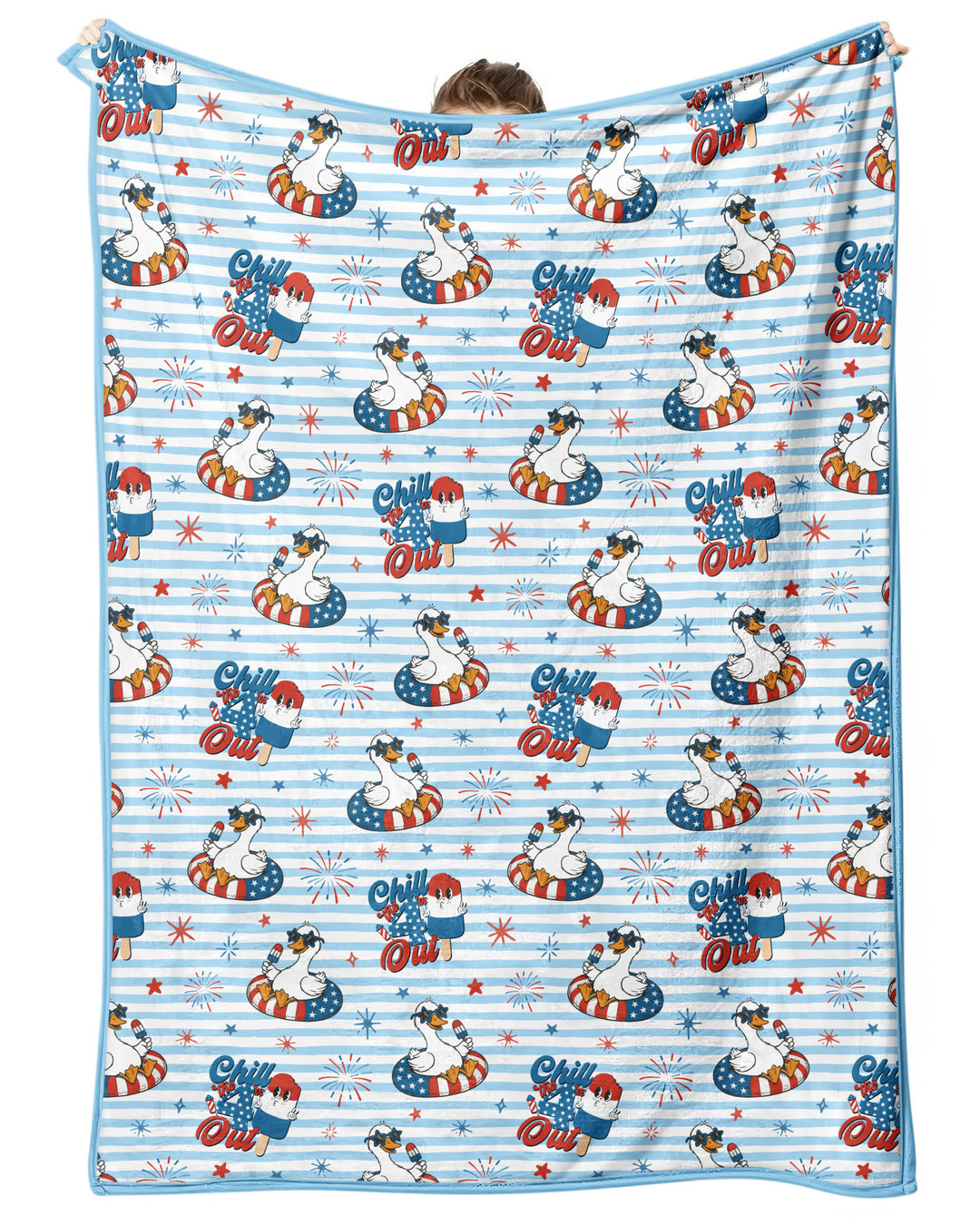 Chill the Fourth Out Bamboo Blanket