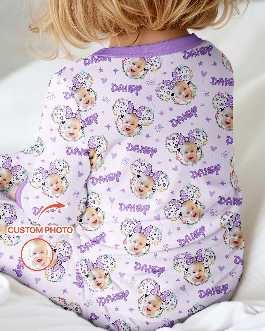 Custom Photo Little Princess Bamboo Convertible Zippy