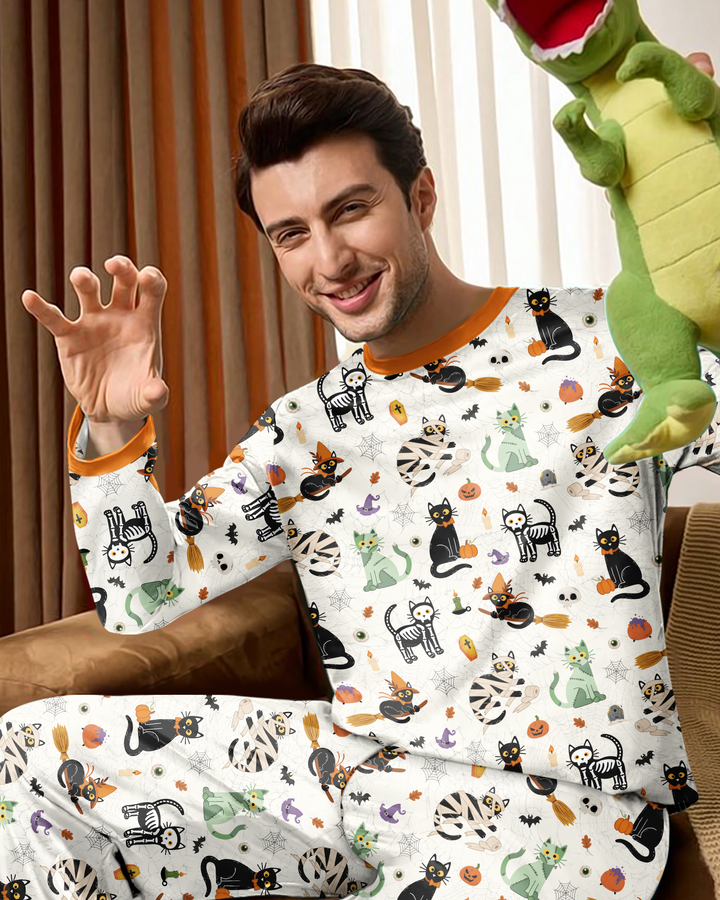 plantilla Conjunto de Pijama de Bambú para Hombre