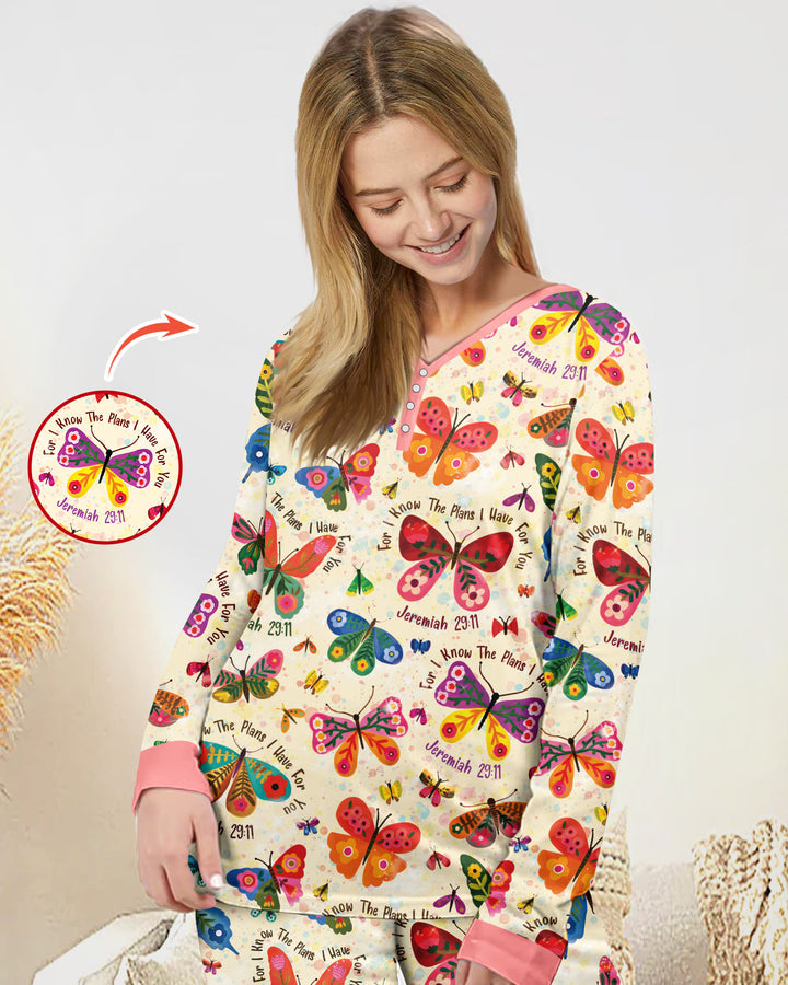 Vorlage Bambus Damen Pyjama Set