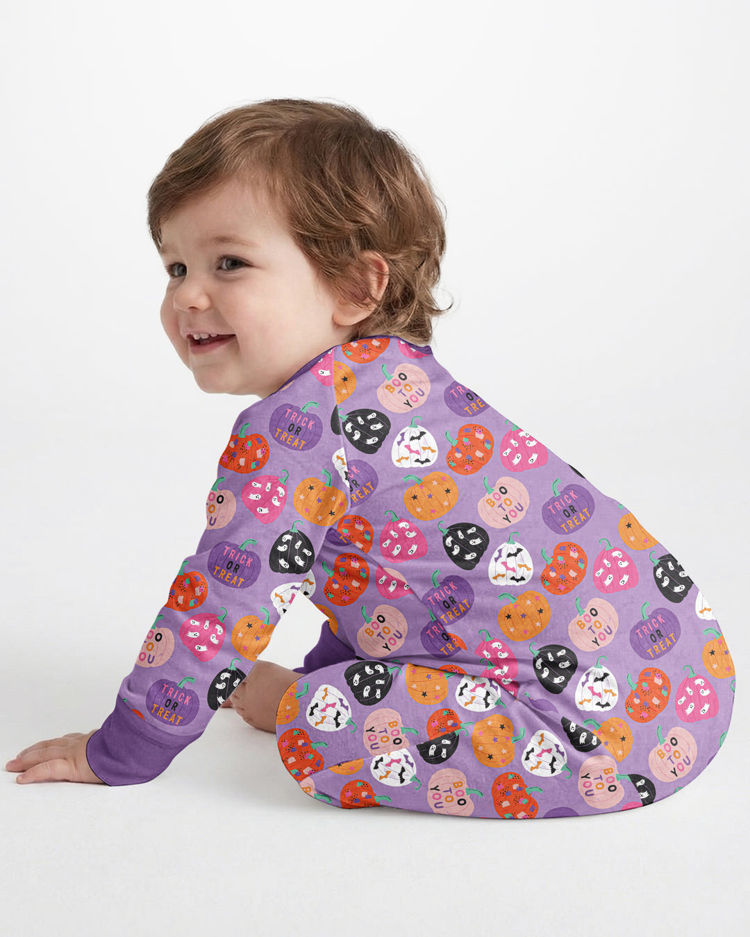 Boo Pumpkin Season Bamboo Convertible Zippy