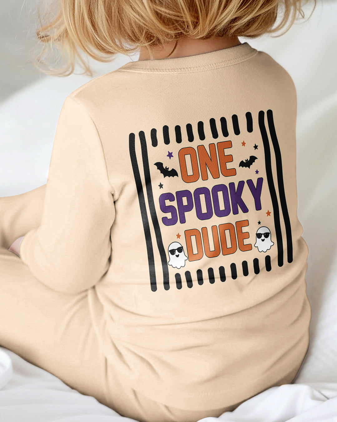 Custom Name Halloween One Spooky Dude Bamboo Convertible Zippy