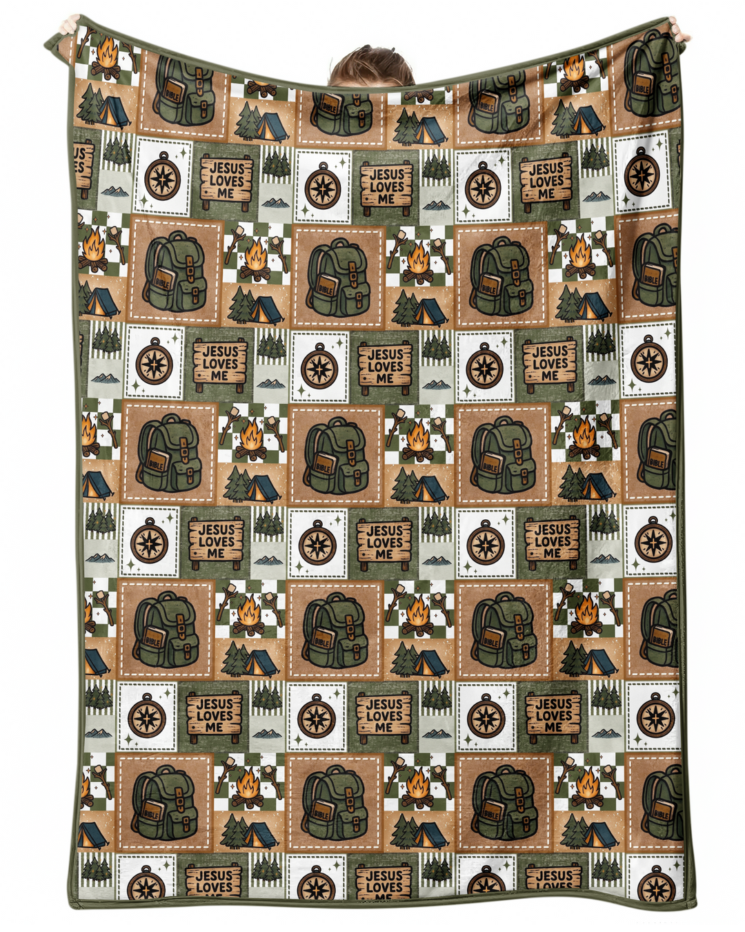 Vorlage Quilt Decke