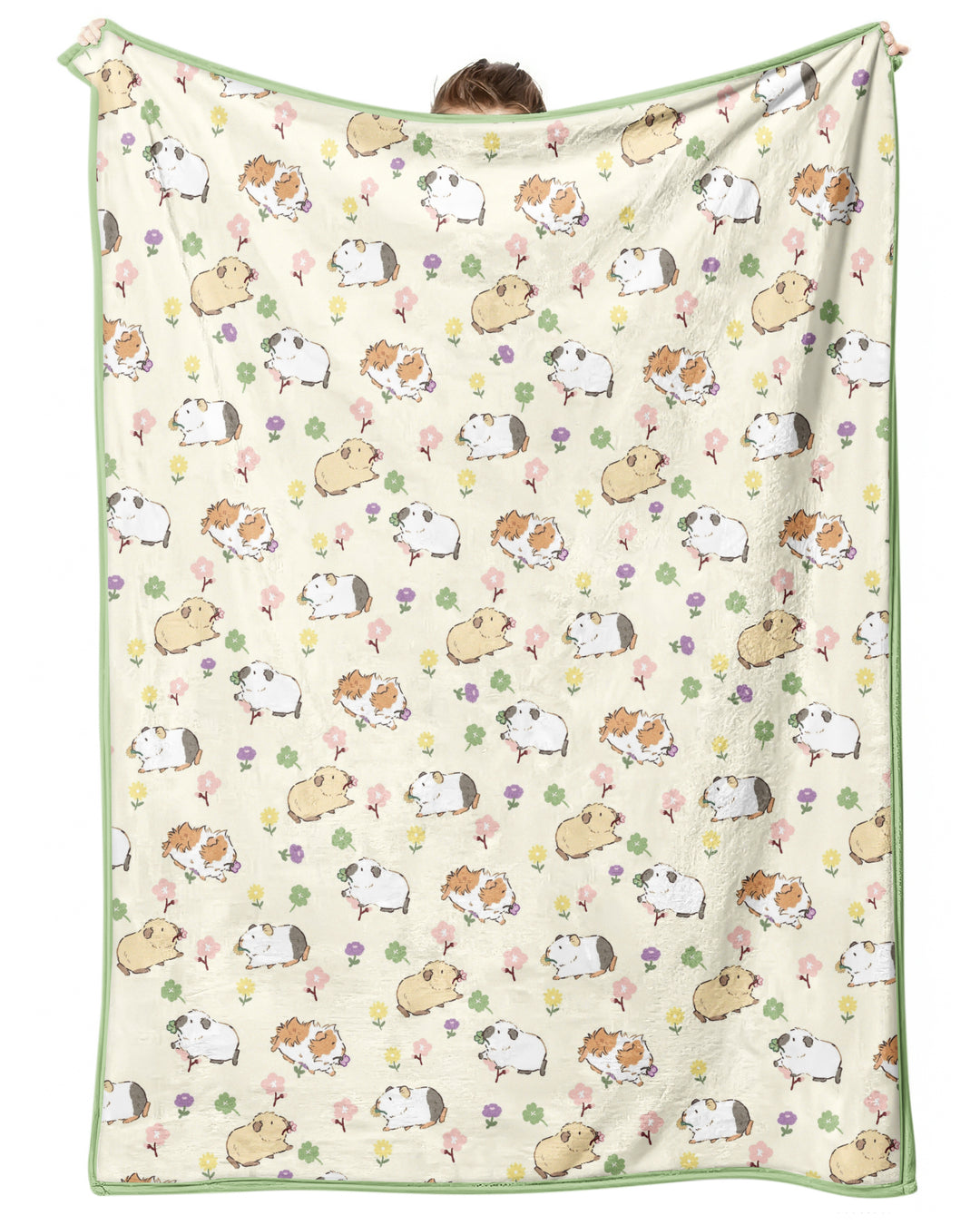 Guinea Pig Garden Bamboo Blanket