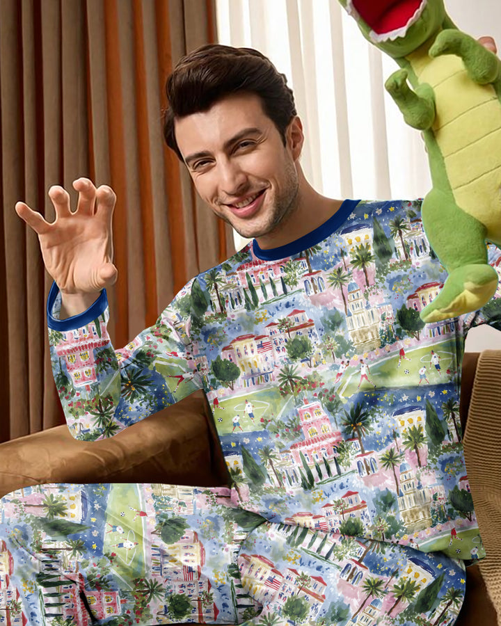 Vorlage Bambus-Pyjama-Set für Herren
