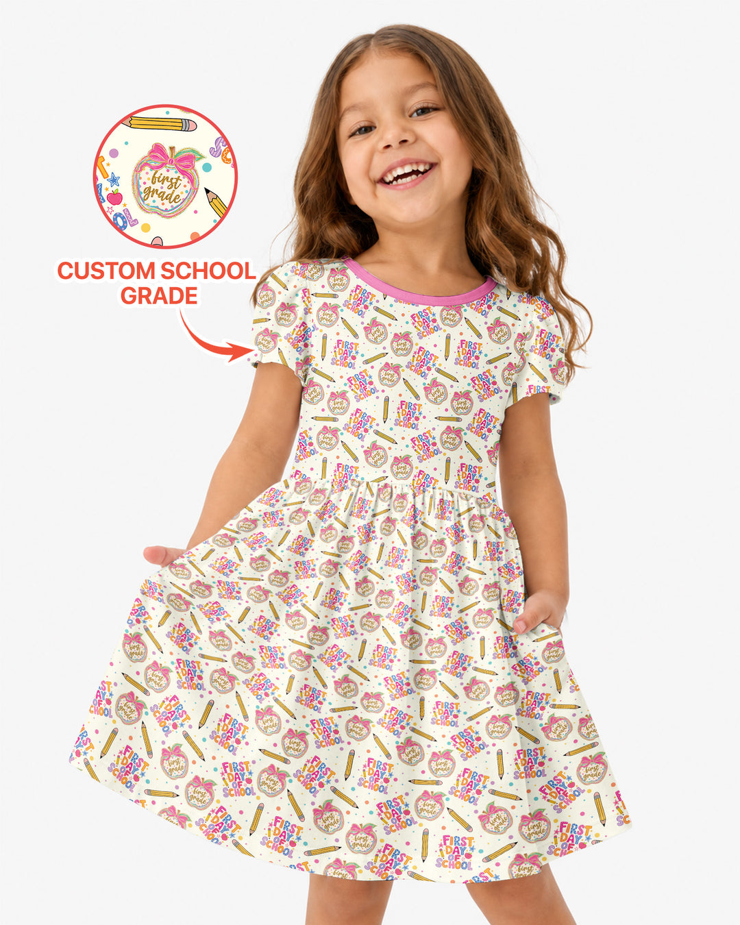 Vorlage Bambus Twirl Kleid