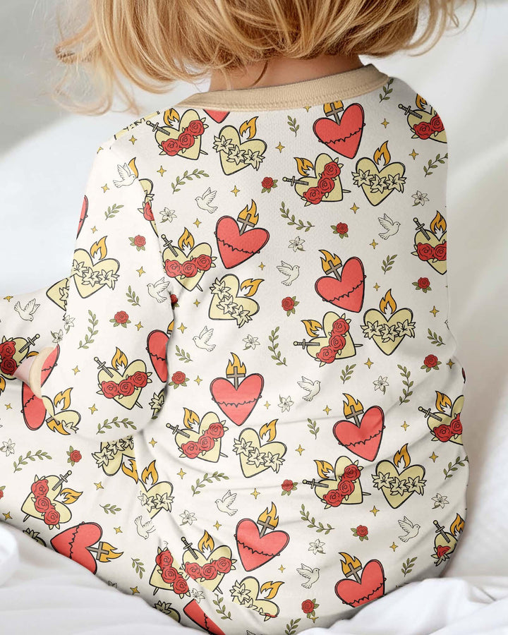 Gerippte Babykleidung mit individuellem Foto - Weich &amp; Skizzenhaft