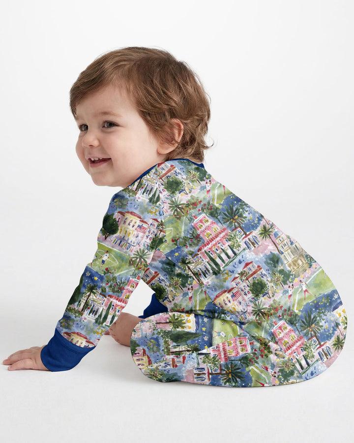 Gerippte Babykleidung mit individuellem Foto - Weich &amp; Skizzenhaft