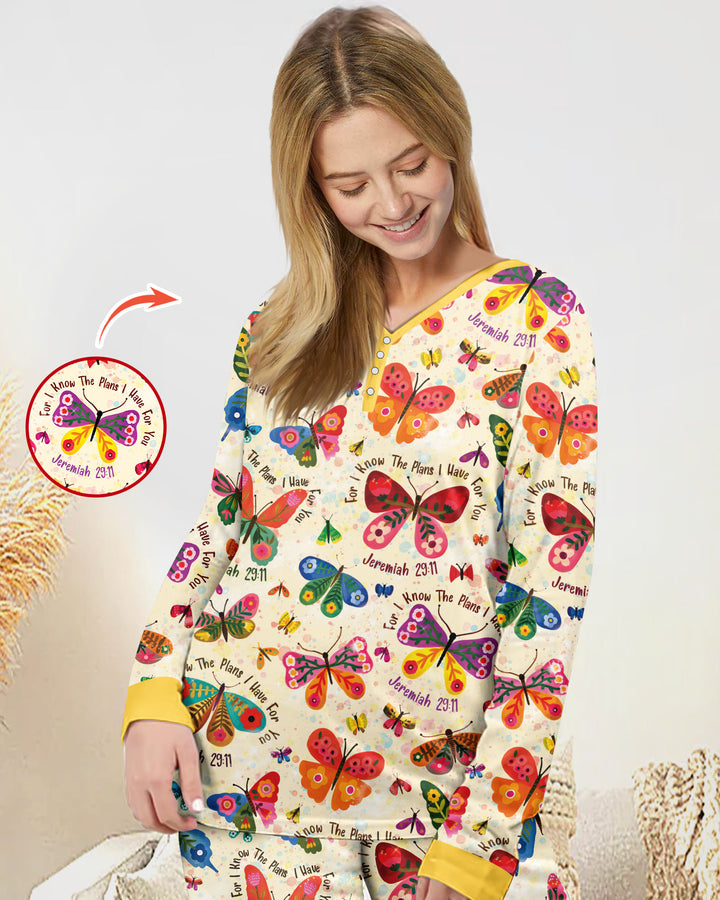 Vorlage Bambus Damen Pyjama Set
