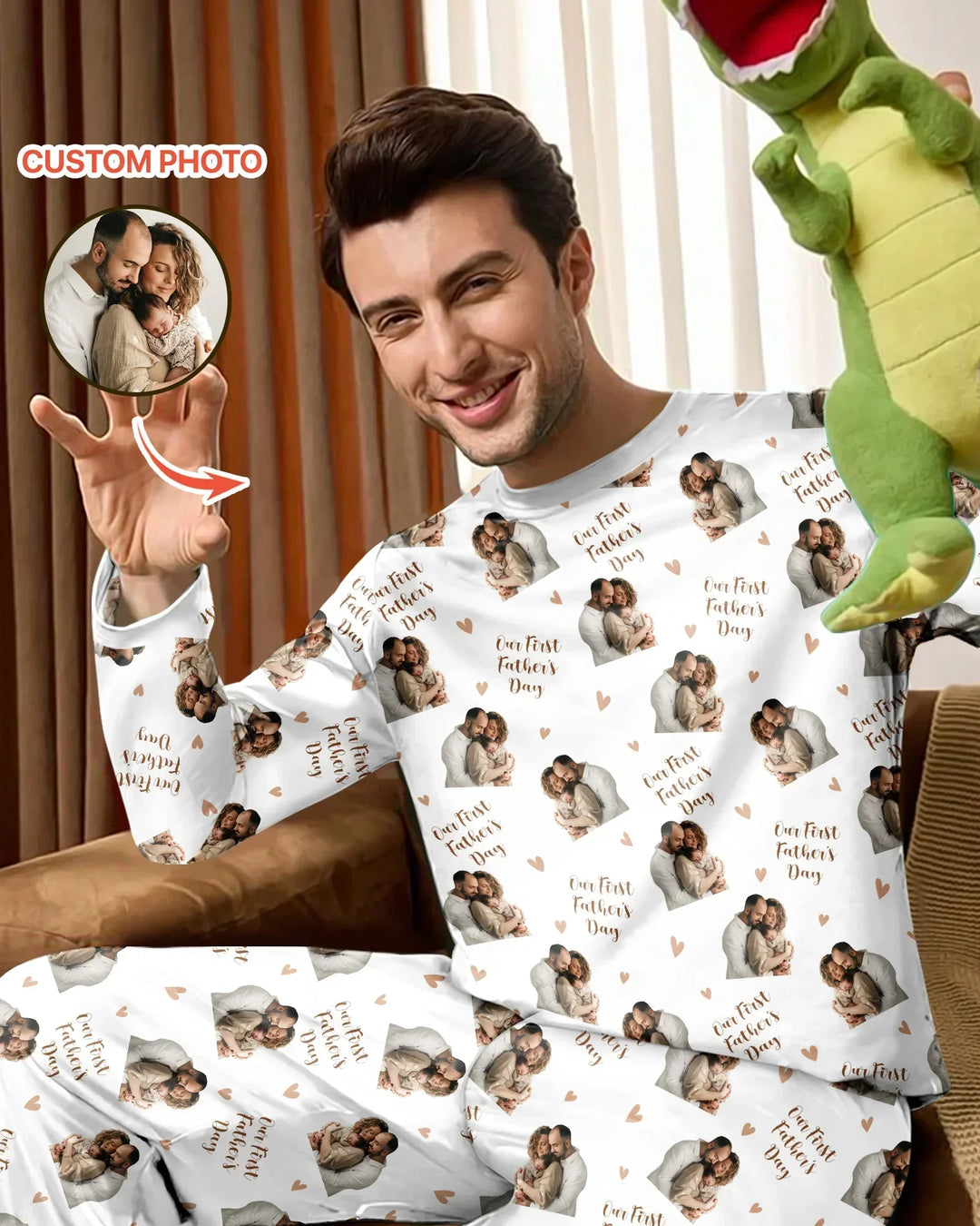 Vorlage Benutzerdefiniertes Herren-Pyjama-Set