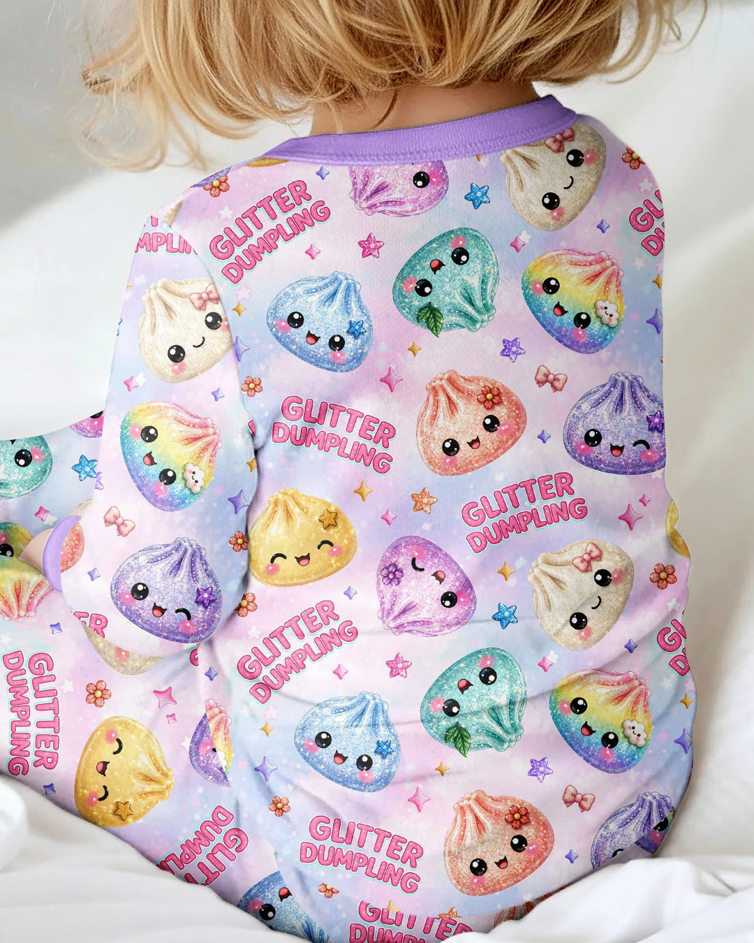 Glitter Dumpling Bamboo Convertible Zippy