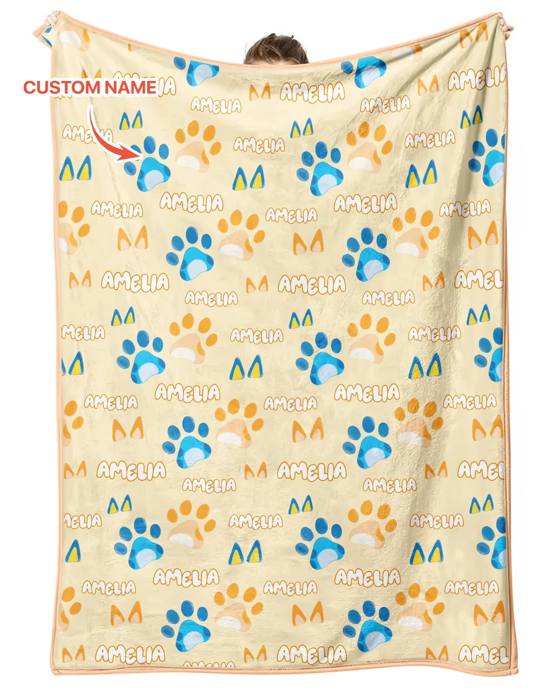 Plantilla Manta de Bambú Personalizada