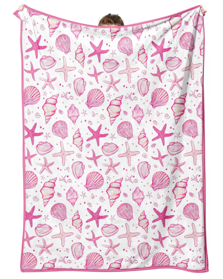 Coastal Charm Family Matching Bamboo Blanket