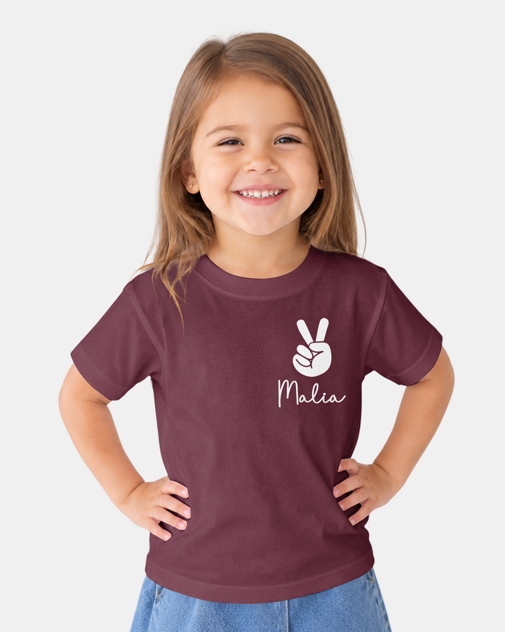 Custom Name First Day of School 2026 Bamboo Crewneck T-Shirt
