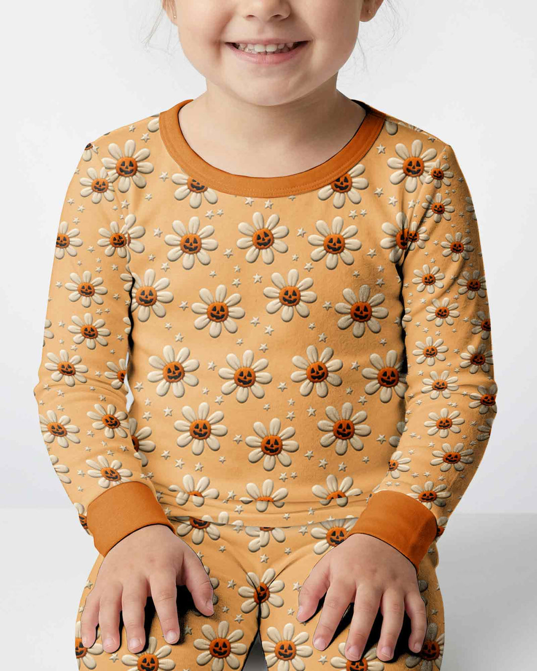 Happy Jack Daisy Bamboo Two Piece Long Sleeve Pajama Set