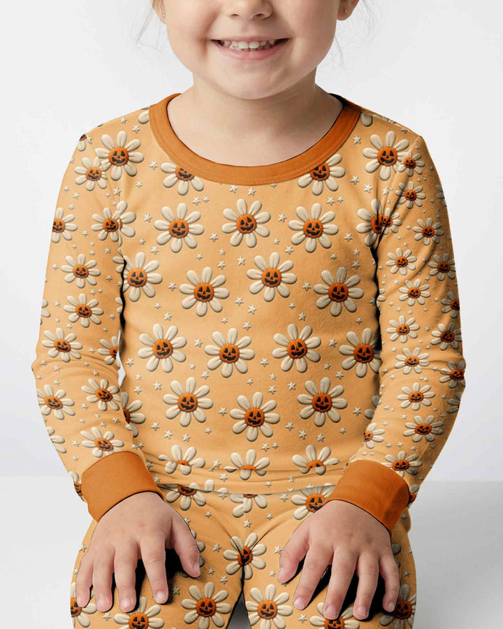 Happy Jack Daisy Bamboo Two Piece Long Sleeve Pajama Set