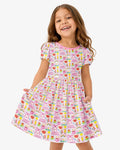 Kindness School Girl Bamboo Twirl Dress