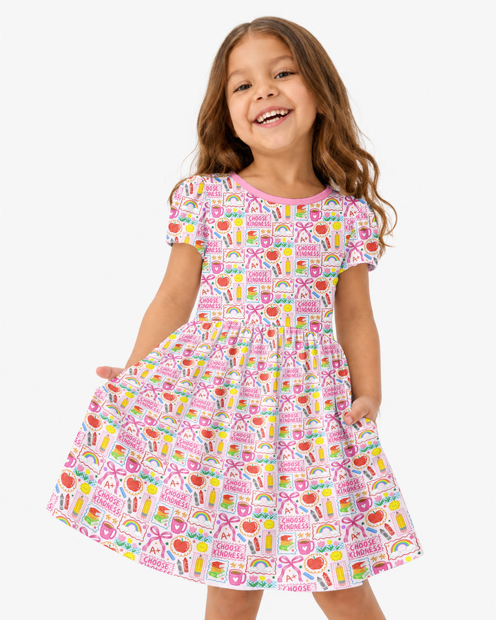 Vorlage Bambus Twirl Kleid