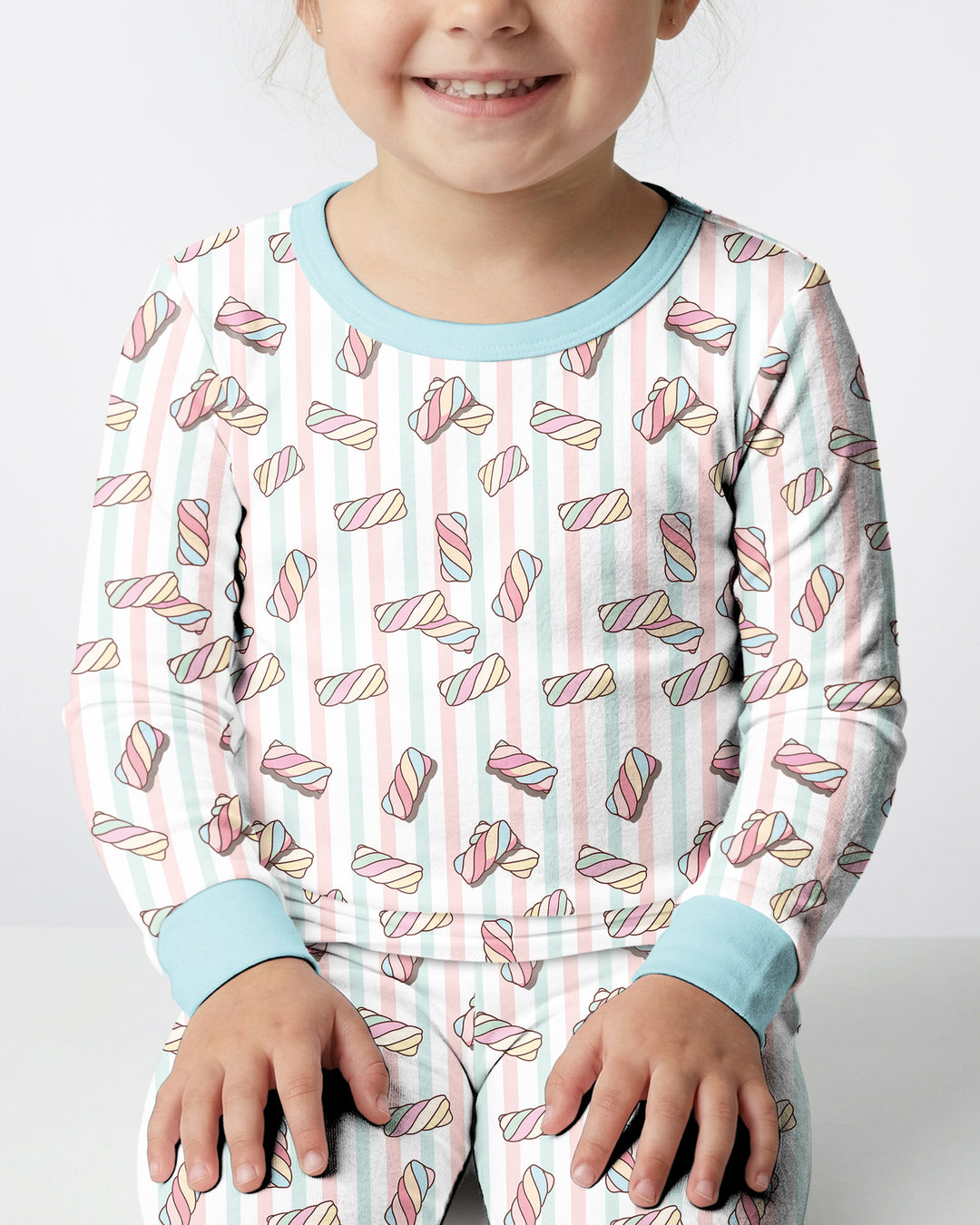 Marshmallow Magic Bamboo Two Piece Long Sleeve Pajama Set