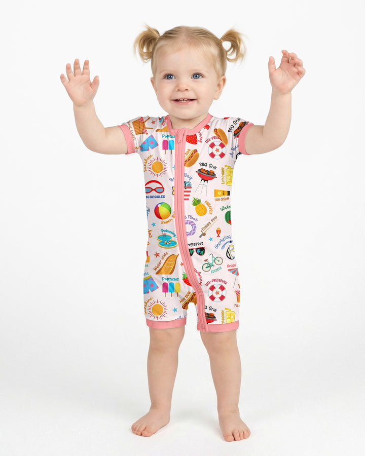 Love Summer Bamboo Shorty Zippy