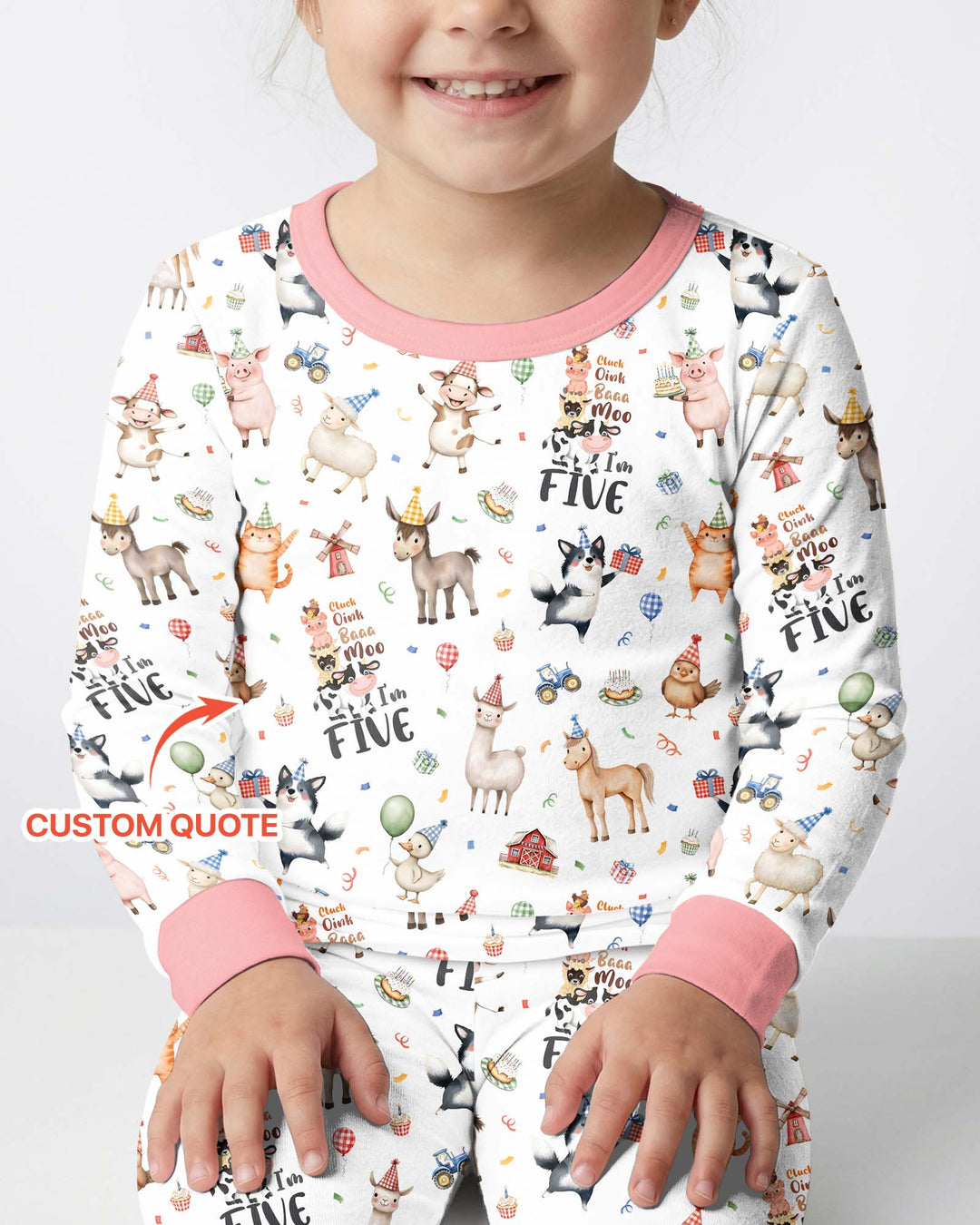 Conjunto de pijama de dos piezas de bambú con mangas largas, plantilla PERSONALIZADA