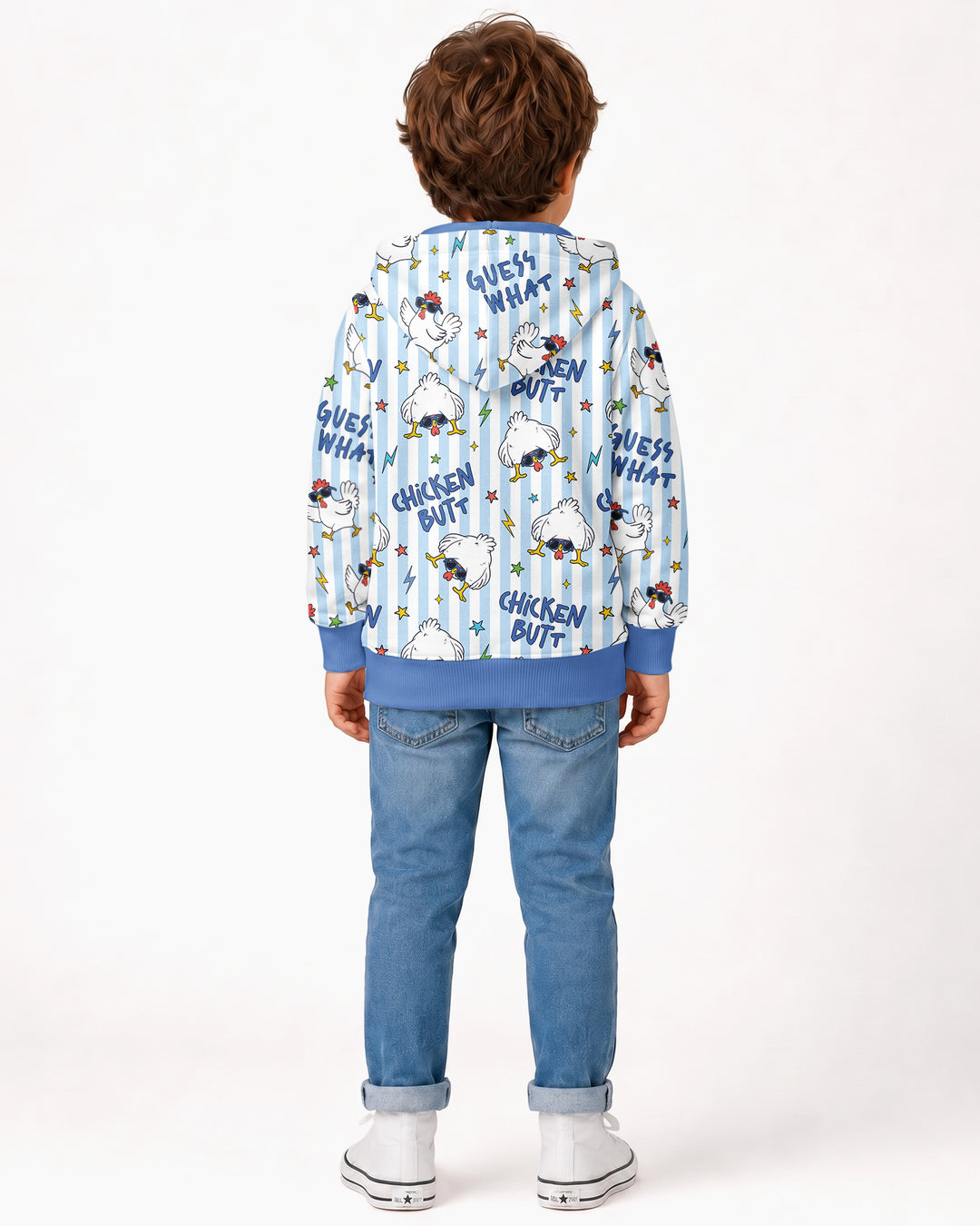 Guess What Chicken Butt! Bamboo Zip Hoodie