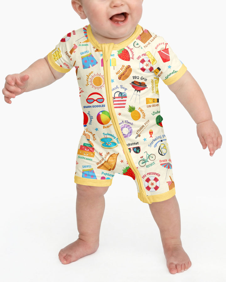 Love Summer Bamboo Shorty Zippy
