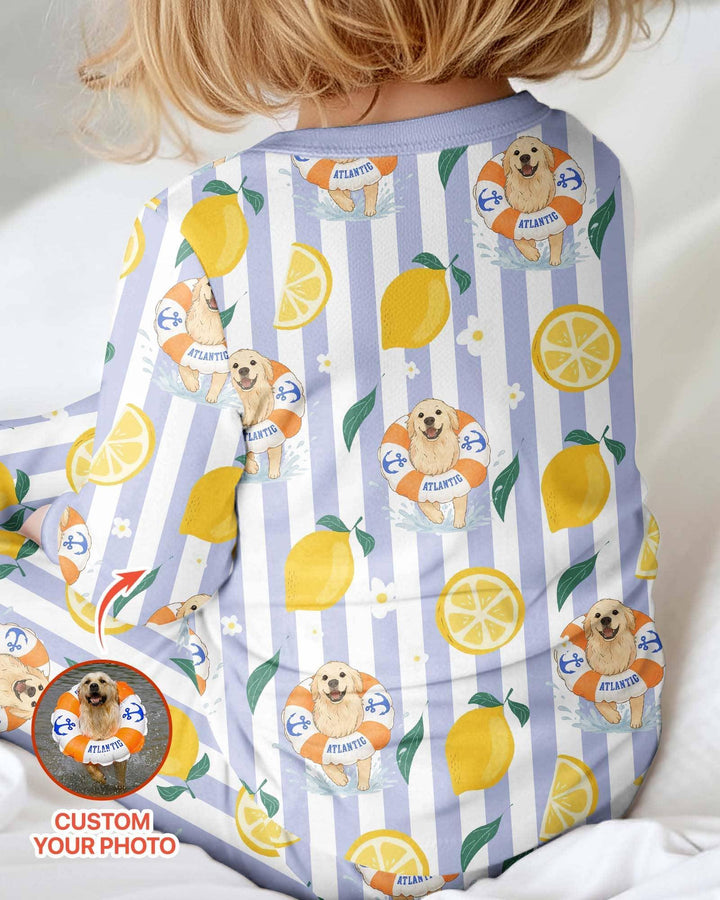 Gerippte Babykleidung mit individuellem Foto - Weich &amp; Skizzenhaft