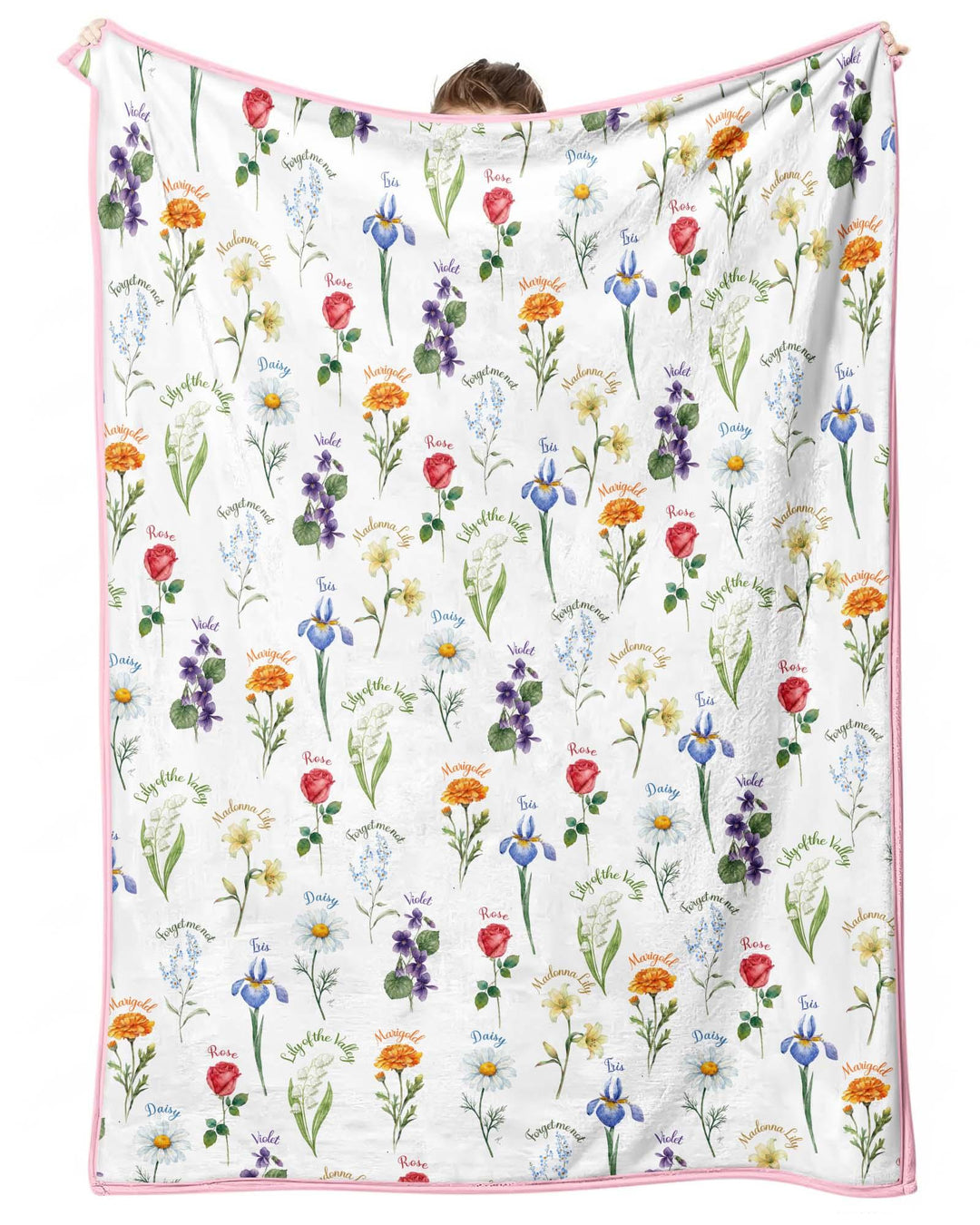 Marian Garden Bamboo Blanket