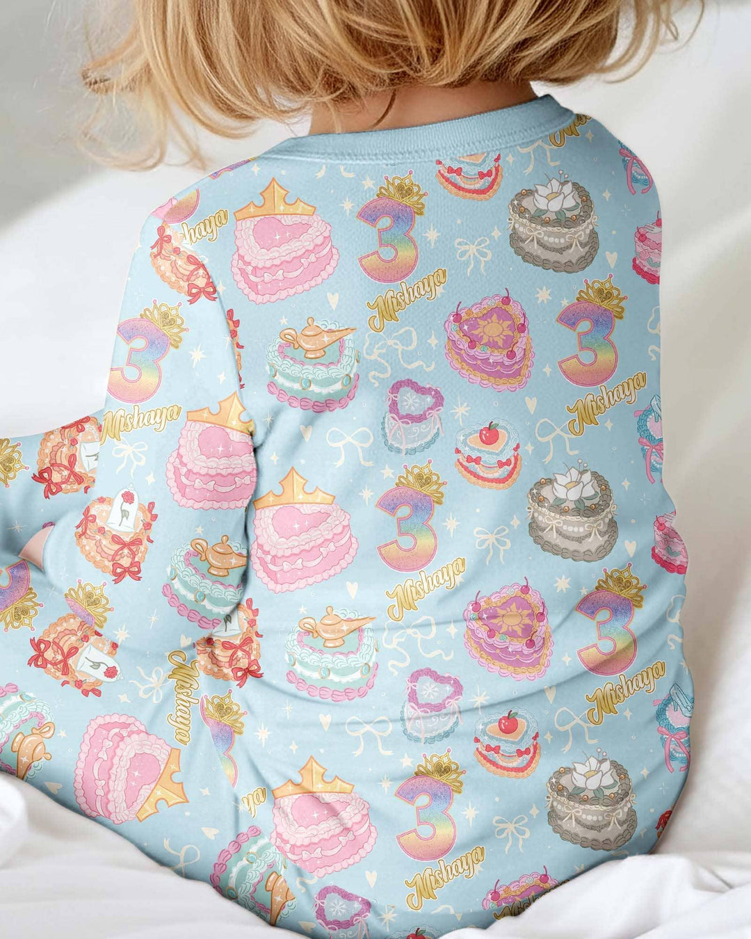 Custom Princess Baby Birthday Bamboo Convertible Zippy
