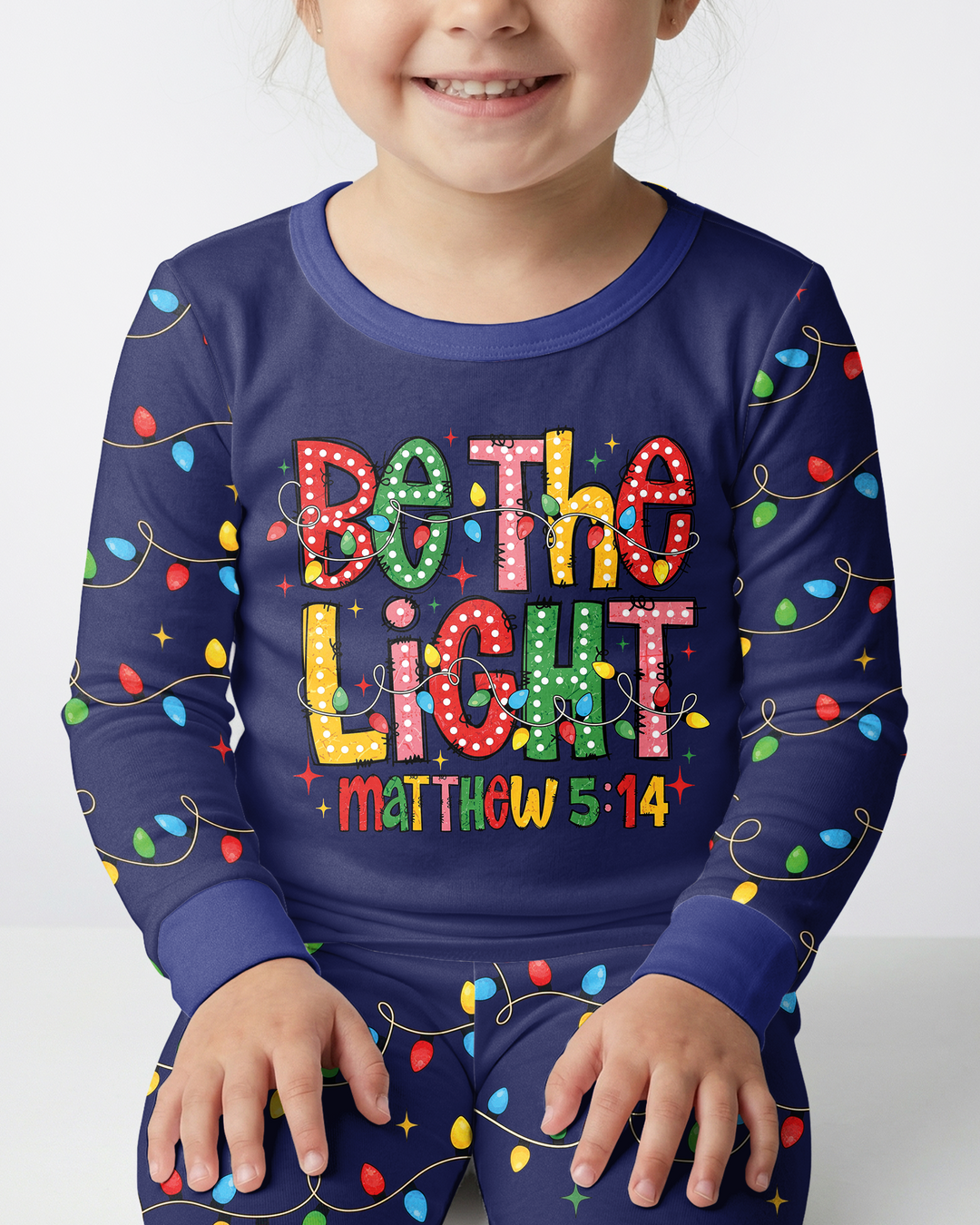 Be The Light Bamboo Two Piece Long Sleeve Pajama Set
