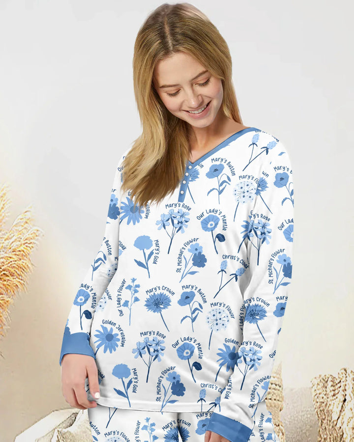 Mary's Garden Bamboo Women Pajama Set