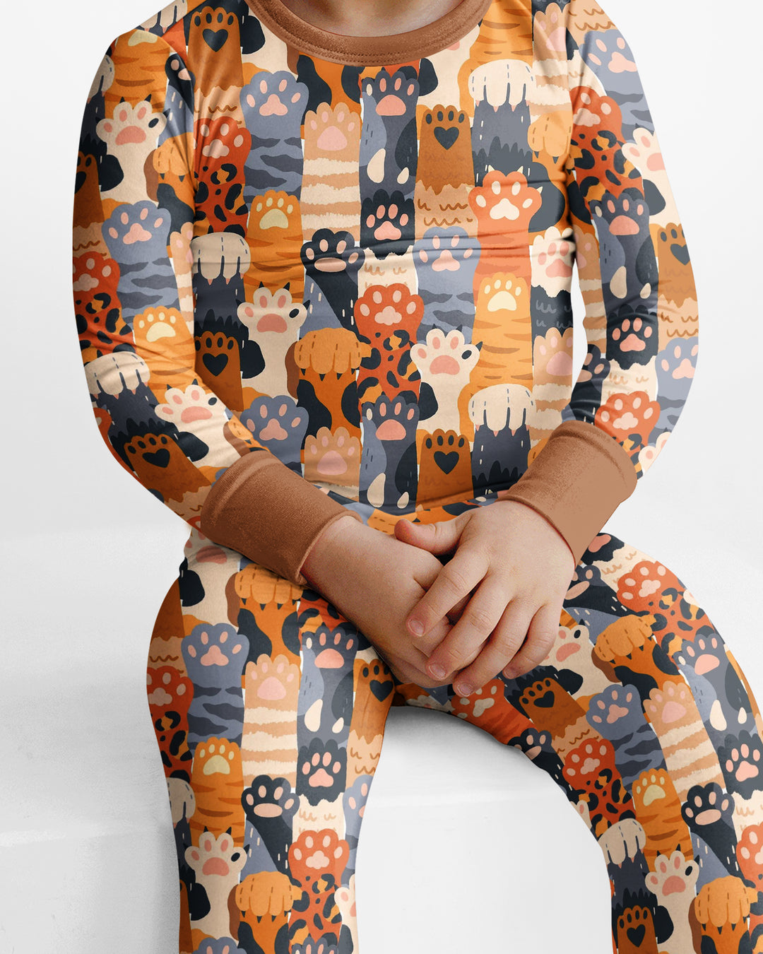 Curious Paws Bamboo Two Piece Long Sleeve Pajama Set
