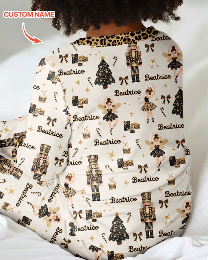 Custom Name Leopard Nutcracker Era Bamboo Convertible Zippy