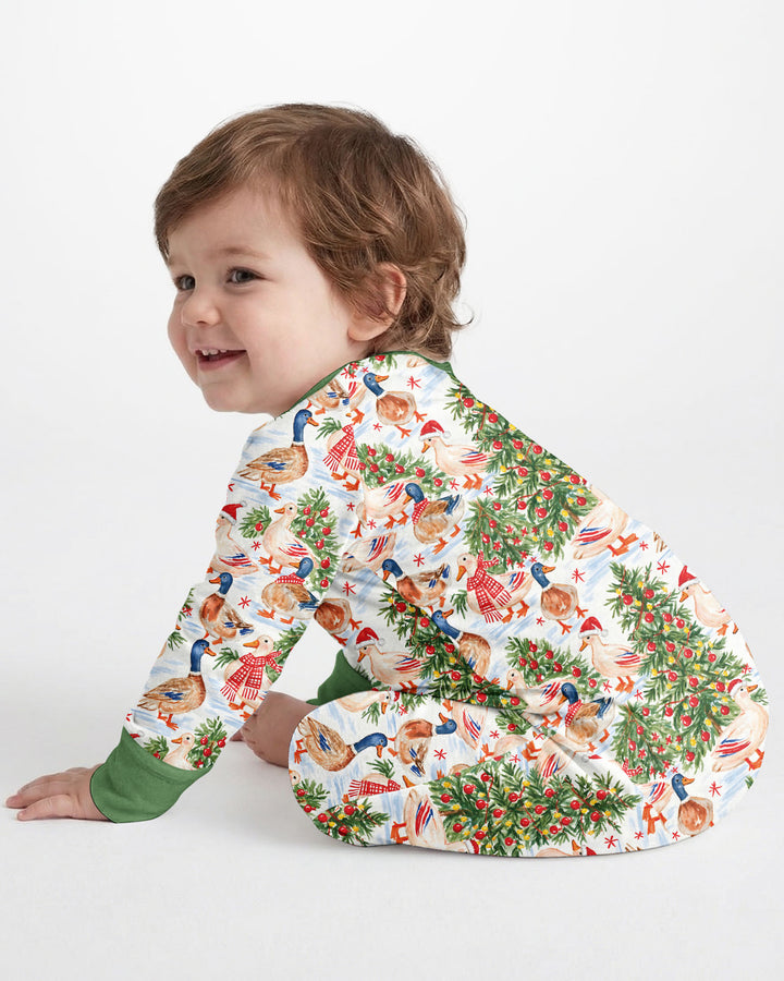 Christmas and Duck Bamboo Convertible Zippy
