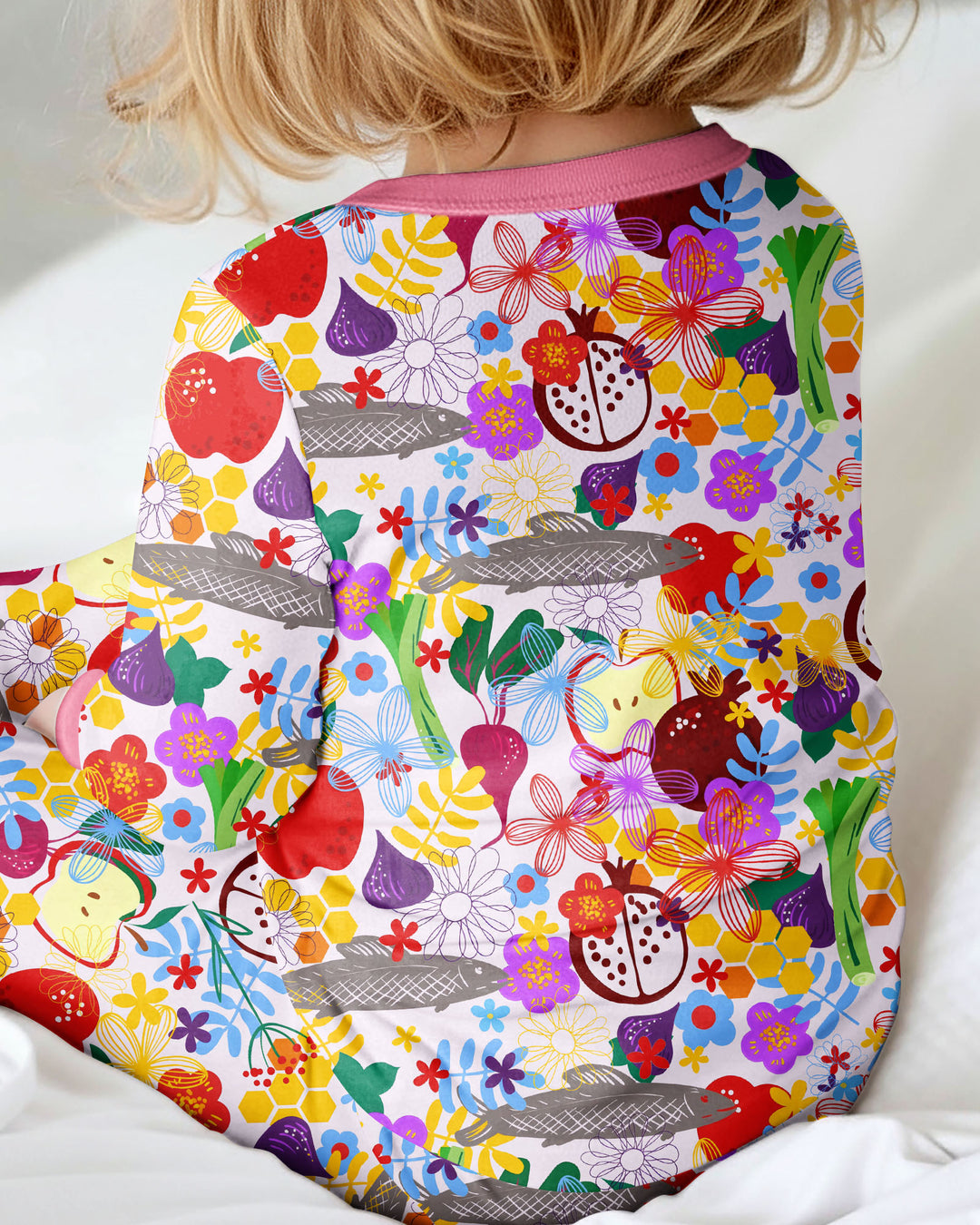 Happy Rosh Hashanah Bamboo Convertible Zippy