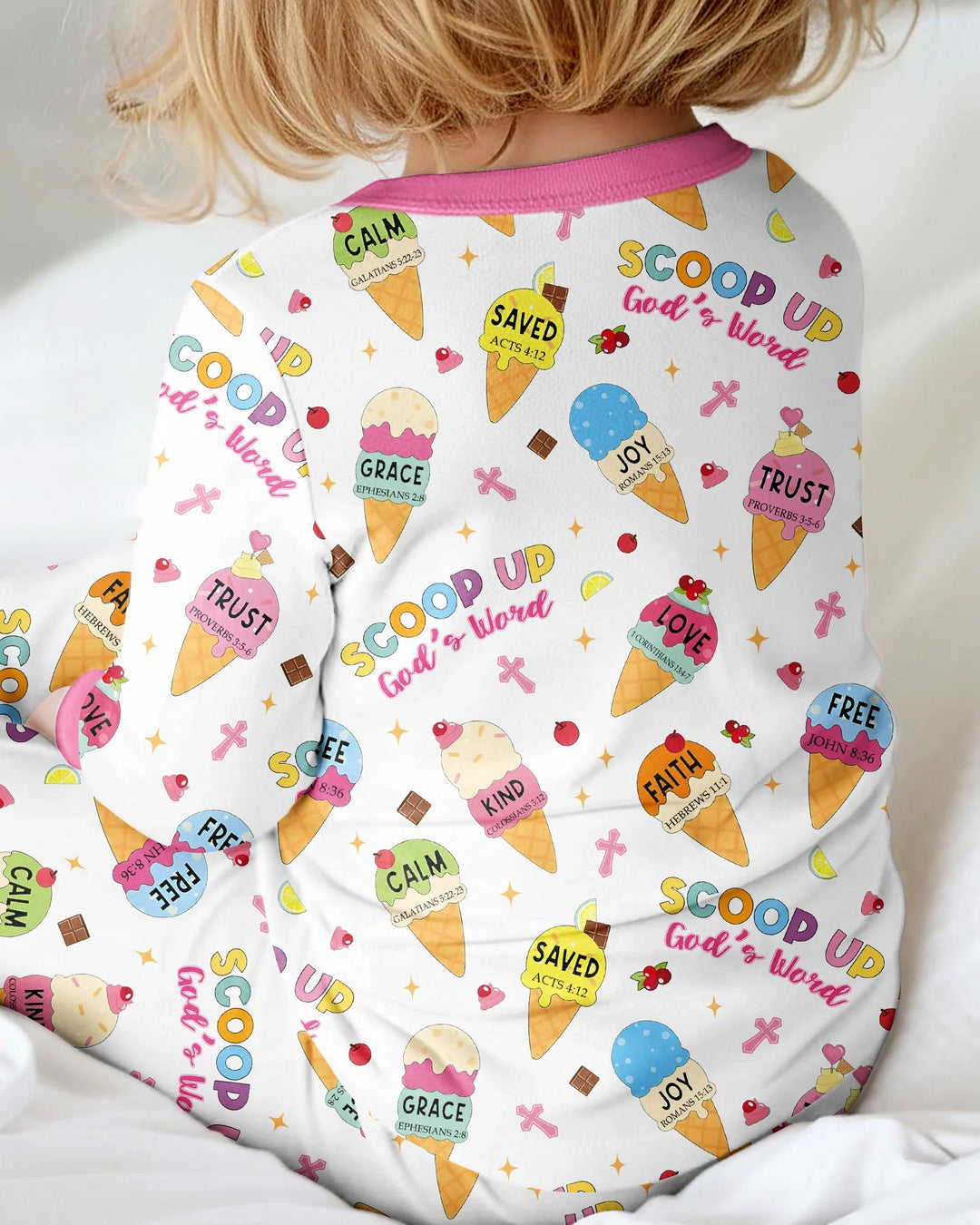 Minimístico familiar a juego Pijama convertible de bambú con cremallera