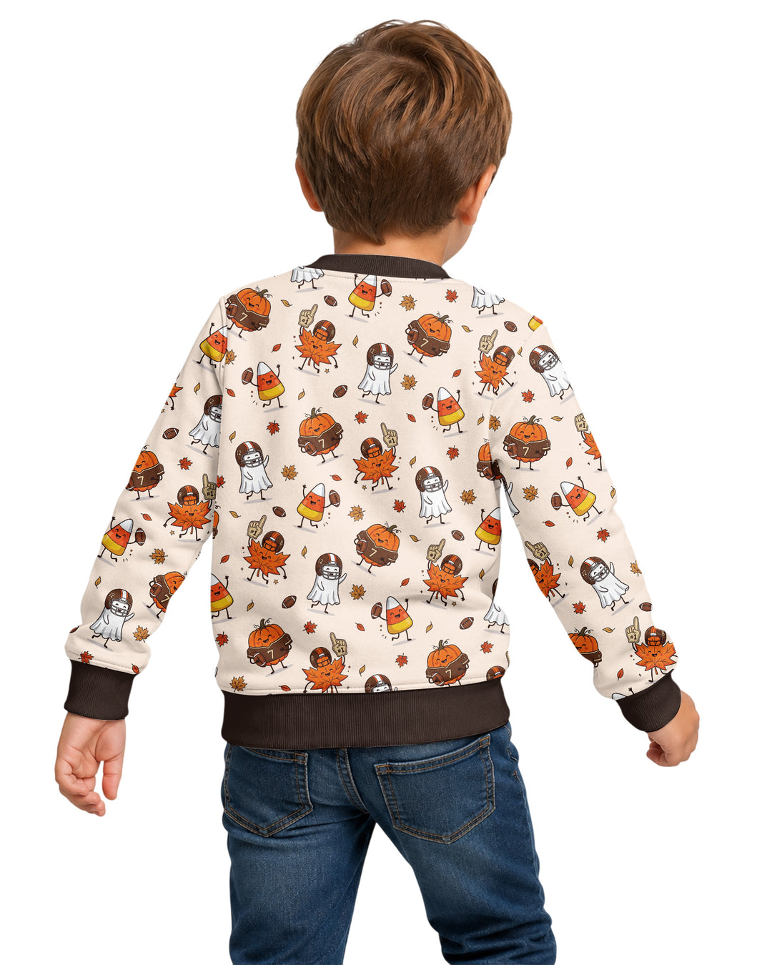 Sudadera de cuello redondo Bamboo Template