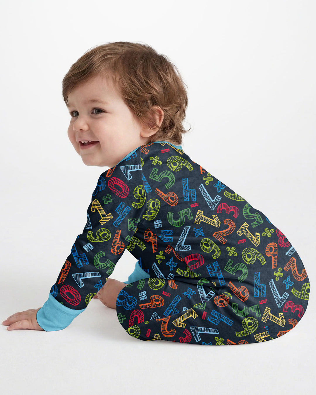 Math Doodles Bamboo Convertible Zippy