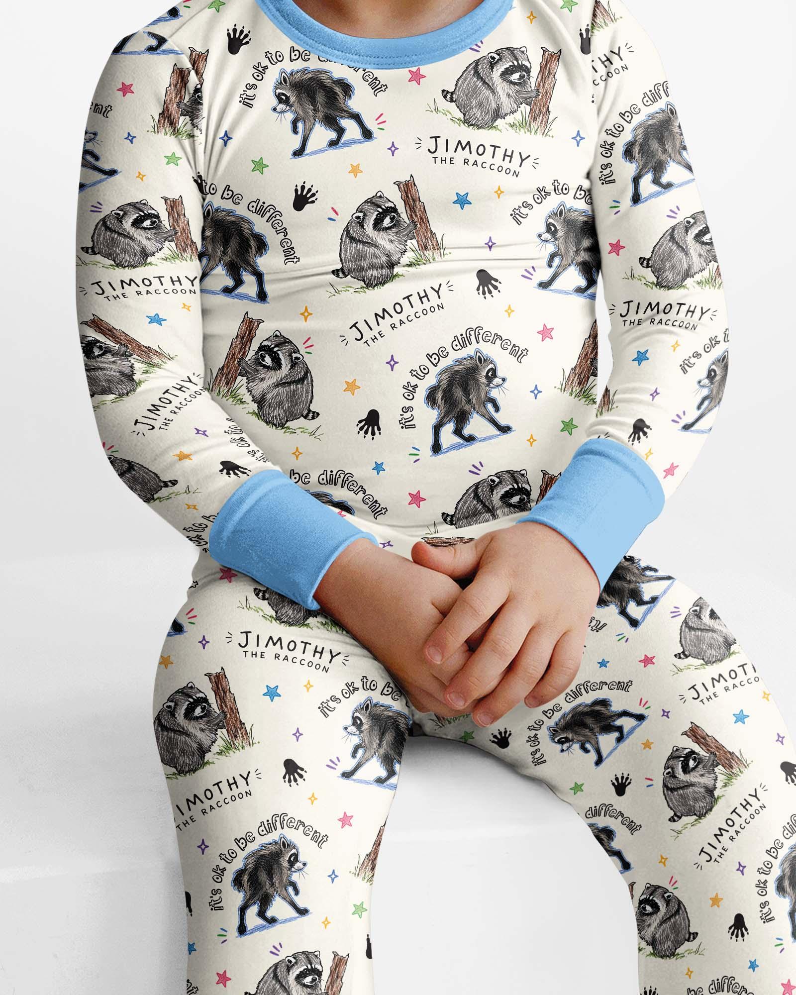 It's Okay to be Jimothy Bamboo Two Piece Long Sleeve Pajama Set