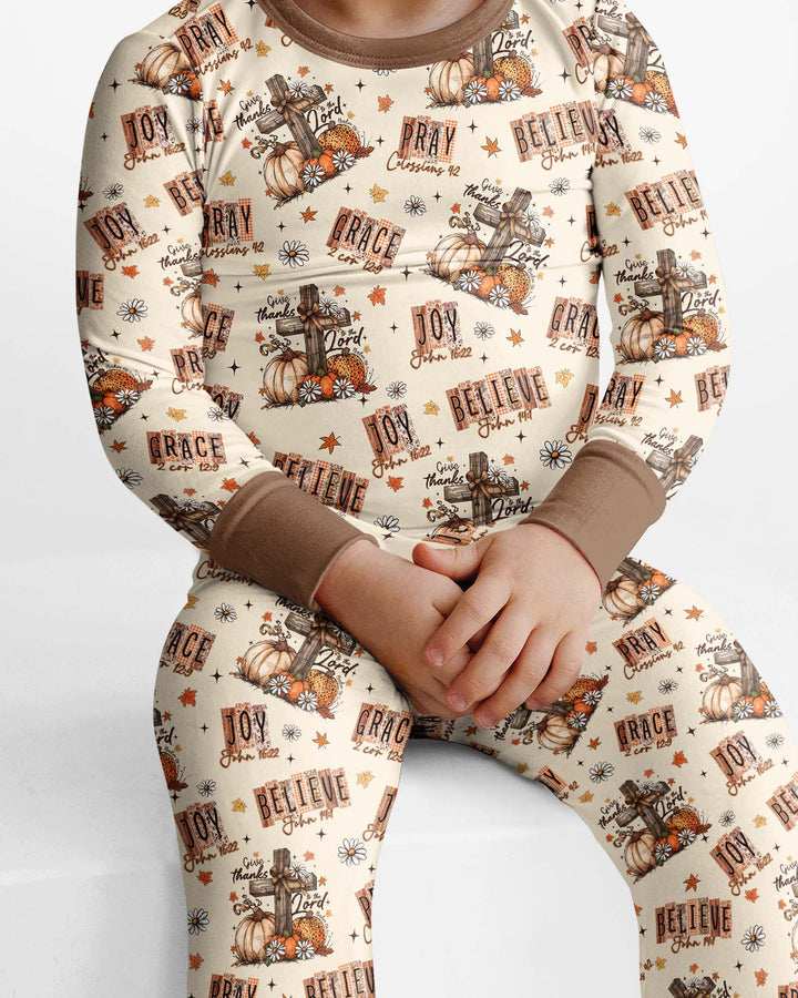 Conjunto de pijama de dos piezas de bambú con mangas largas, plantilla PERSONALIZADA