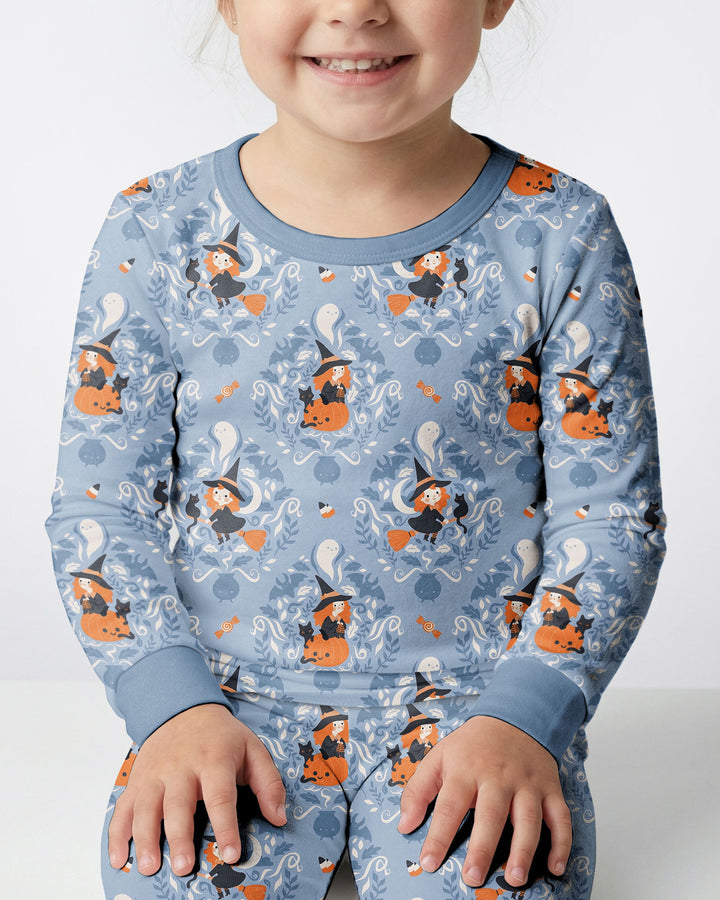 Sweet Witches Bamboo Two Piece Long Sleeve Pajama Set