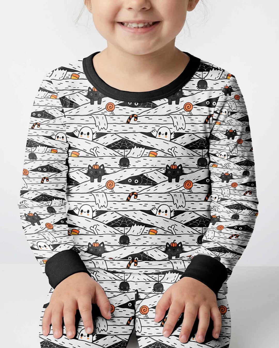 Little Mummy Crew Bamboo Two Piece Long Sleeve Pajama Set
