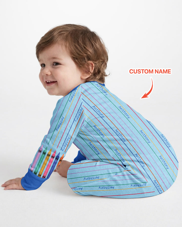 Gerippte Babykleidung mit individuellem Foto - Weich &amp; Skizzenhaft